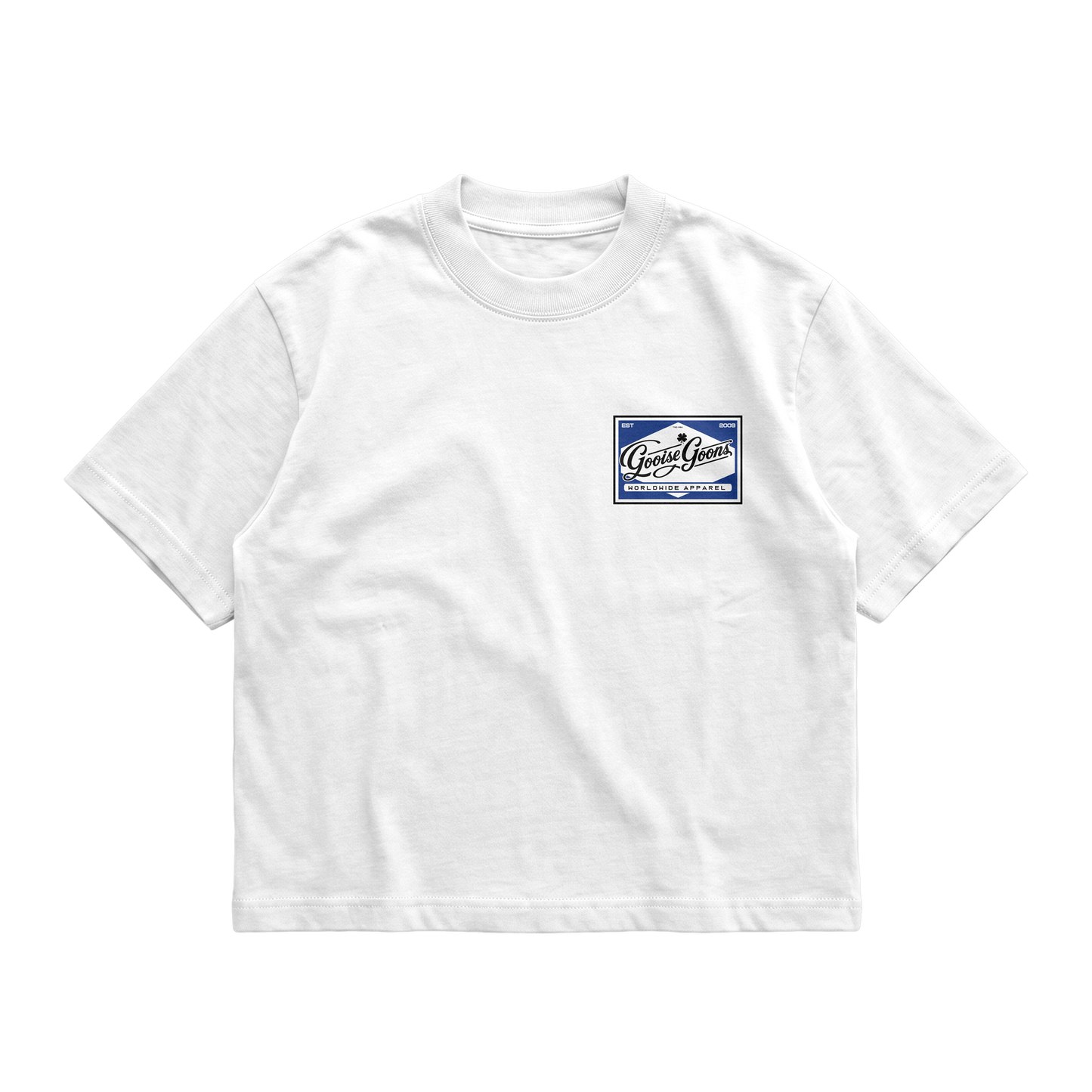GOOISE GOONS  COMFORT TEE WHITE || PRE ORDER
