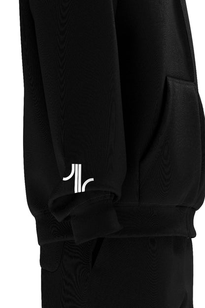 Gooise Boys Black "Elite Grind" Zipper Tracksuit