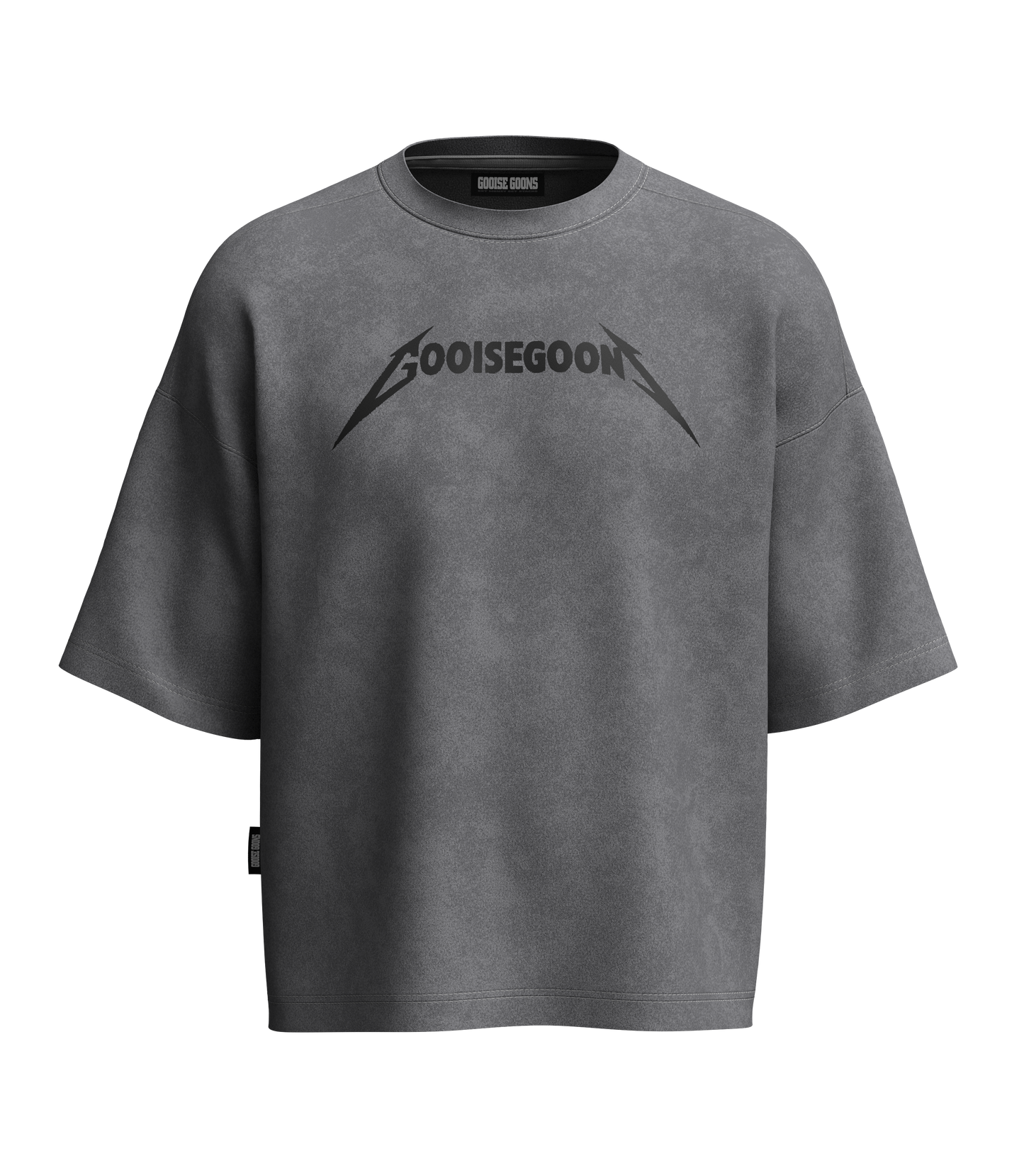 GOOISE GOONS "STONE WASHED" OVERSIZED TEE