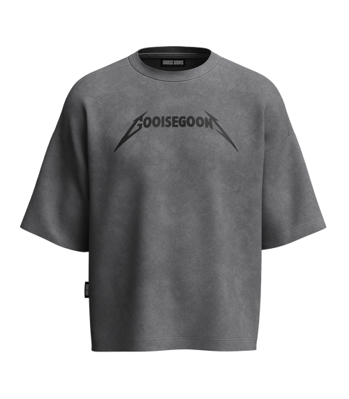 GOOISE GOONS "STONE WASHED" OVERSIZED TEE