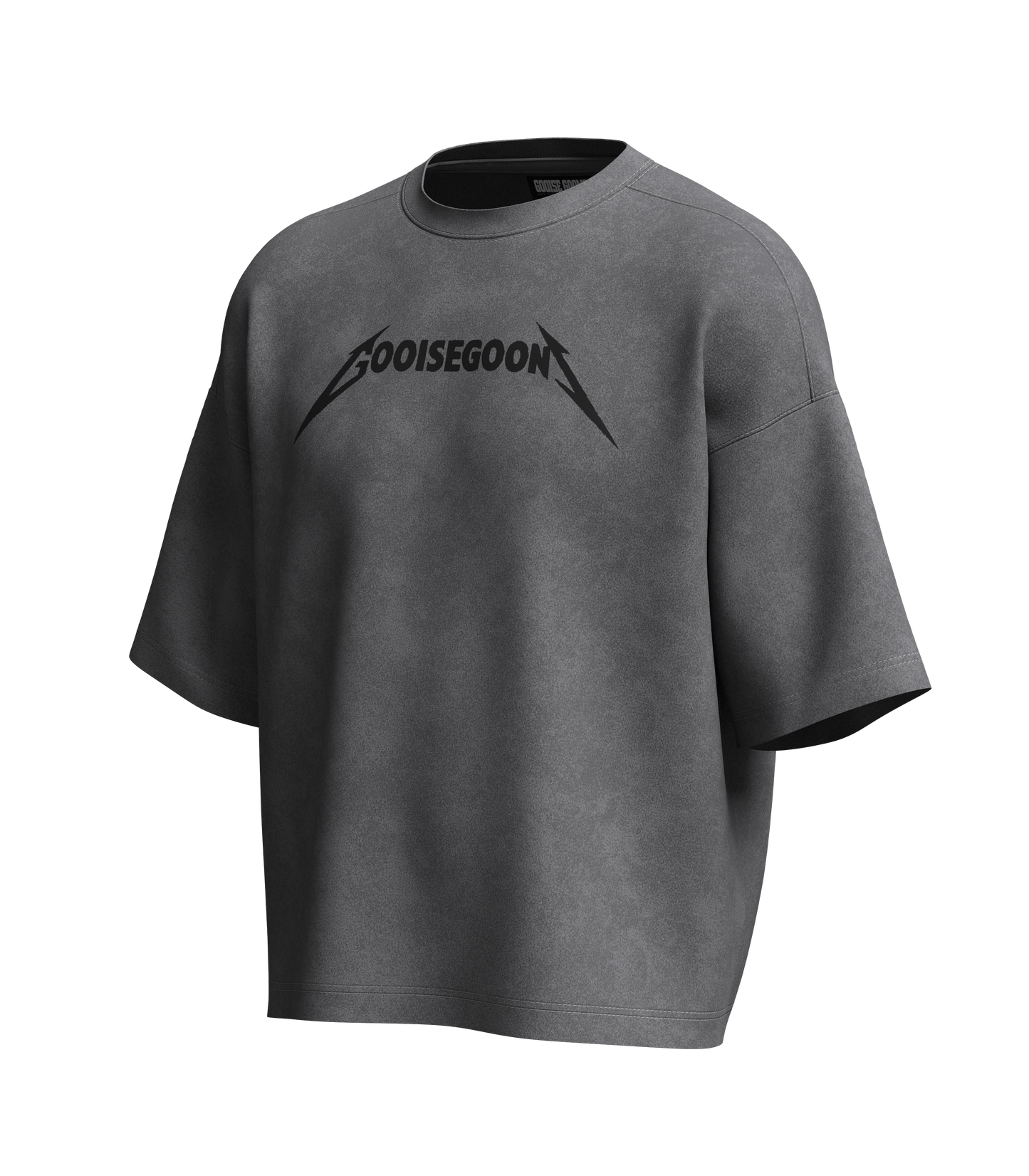 GOOISE GOONS "STONE WASHED" OVERSIZED TEE