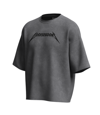 GOOISE GOONS "STONE WASHED" OVERSIZED TEE
