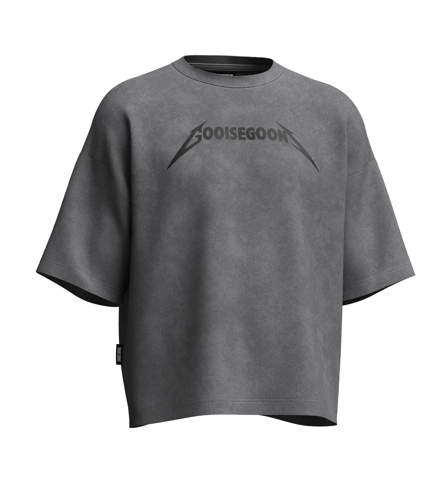 GOOISE GOONS "STONE WASHED" OVERSIZED TEE
