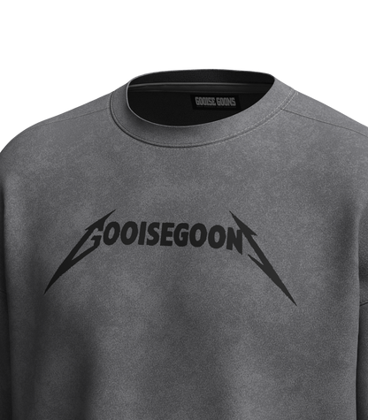 GOOISE GOONS "STONE WASHED" OVERSIZED TEE
