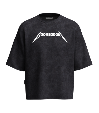 GOOISE GOONS "STONE WASHED" OVERSIZED TEE
