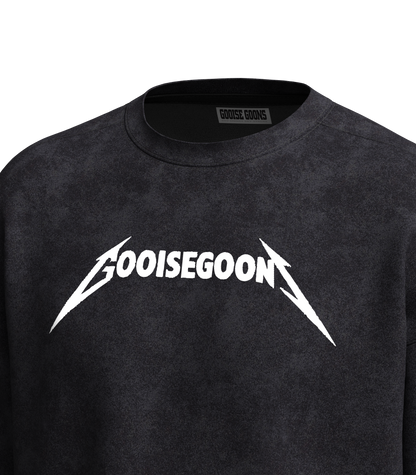 GOOISE GOONS "STONE WASHED" OVERSIZED TEE
