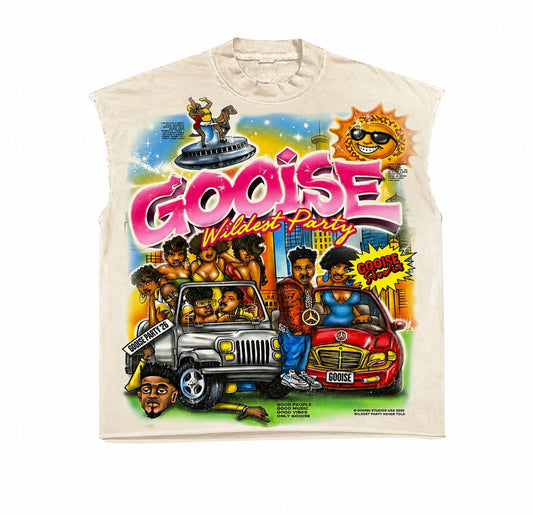 GOOISE GOONS NO SLEEVE SHIRT