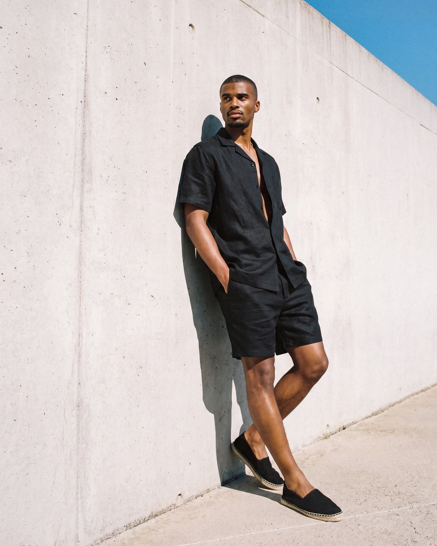 LINNEN SUMMER SET ESSENTIALS COU7URE BY RIC